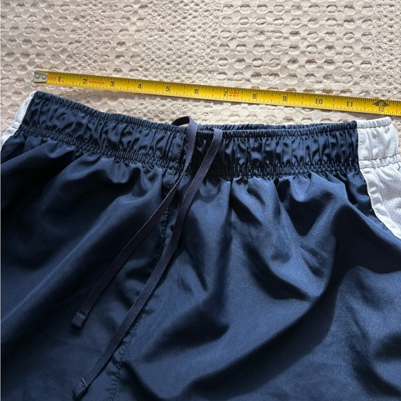 Nike Women's Dri FIT Tempo Blue & White Running Shorts - small - Picture 3 of 5